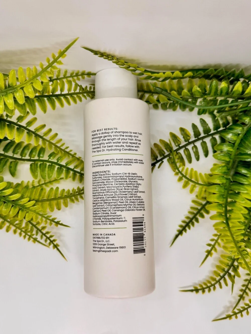 The Spa Dr. Restore Shampoo - White Bottle/New MRSP$23